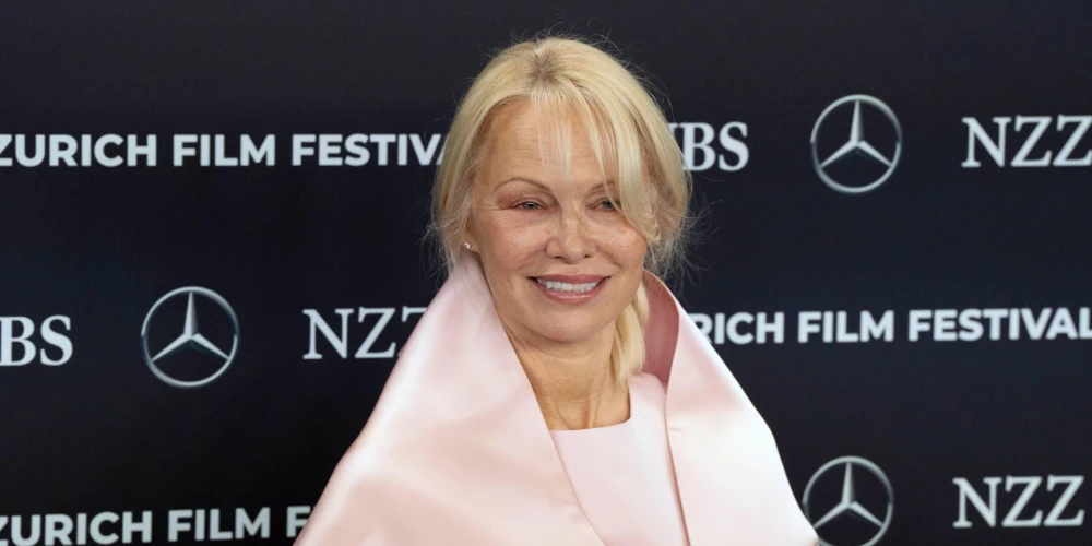 Pamela Andersone šogad oktobrī Cīrihes filmu festivālā.