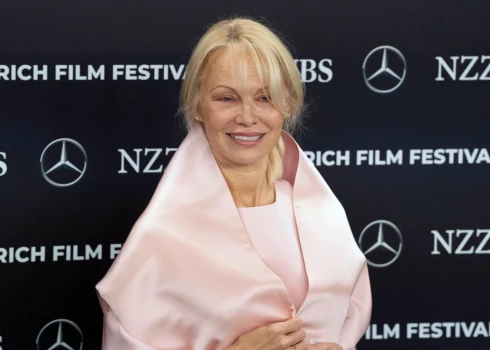 Pamela Andersone šogad oktobrī Cīrihes filmu festivālā.