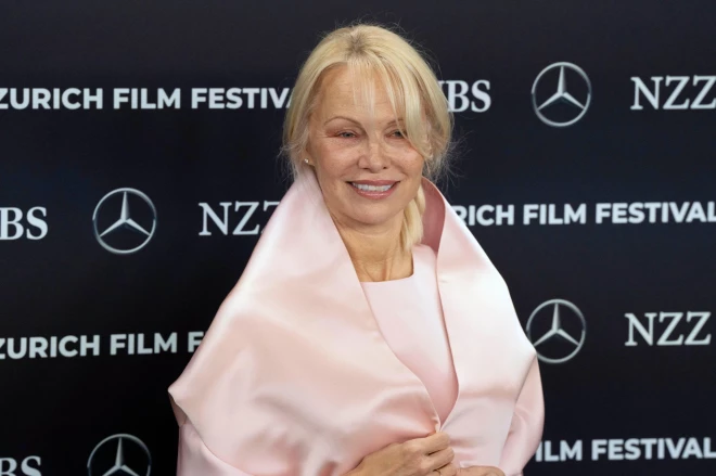 Pamela Andersone šogad oktobrī Cīrihes filmu festivālā.