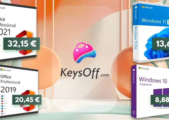 Zema cena un atlaides: Office 2021 Pro Plus par 32,15 €. Vienreizējs maksājums par mūža lietošanu!