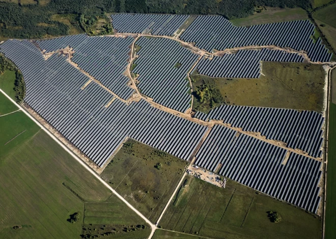 Igaunijā darbu sāk Baltijā lielākais saules parks