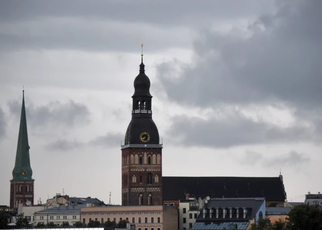 Trešdiena būs mākoņaina un lietaina