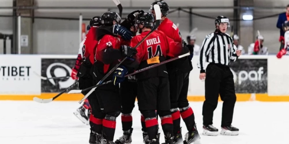 Šoreiz, diemžēl, veiksme stāvēja Tallinas "Panter" hokejistu pusē.