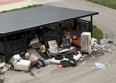 Šāds skats pa logu pavēršas daļai Bolderājas iedzīvotāju.