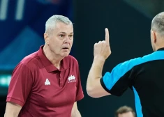 Ainars Bagatskis U20 Eiropas čempionāta B divīzijas turnīrā 2024. gadā.