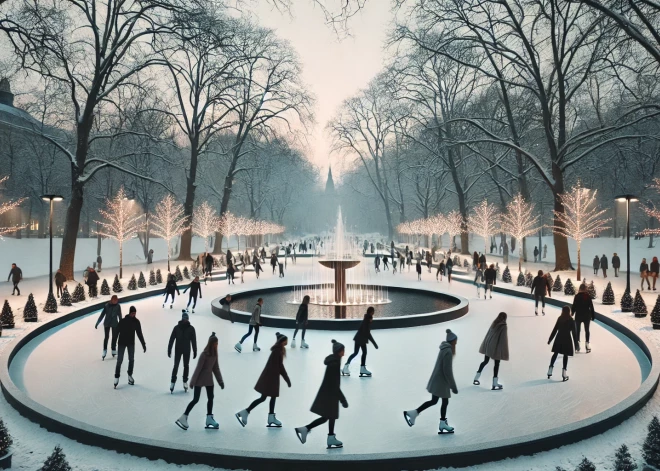 Esplanādē trīs sezonas darbosies publiskā slidotava