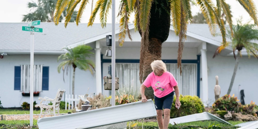 Floridā turpina plosīties viesuļvētra "Miltons".