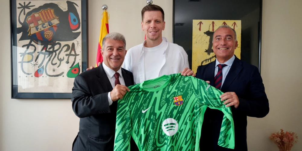 Vojcehs Ščesnijs oktobro sākumā pievienojies "Barcelona".
