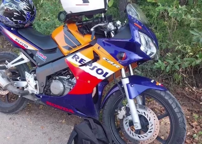 Воры в Иманте украли недавно купленный мотоцикл – владельцы просят помощи соседей