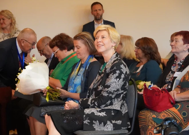 11. oktobrī notika Izglītības un zinātnes ministres Andas Čakšas vizīte Aizkrauklē.