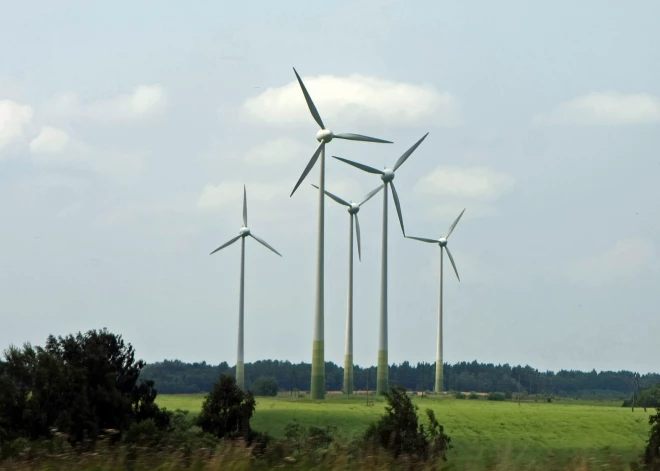 Pagājušajā nedēļā vēja dēļ ievērojami samazinājusies elektrības cena