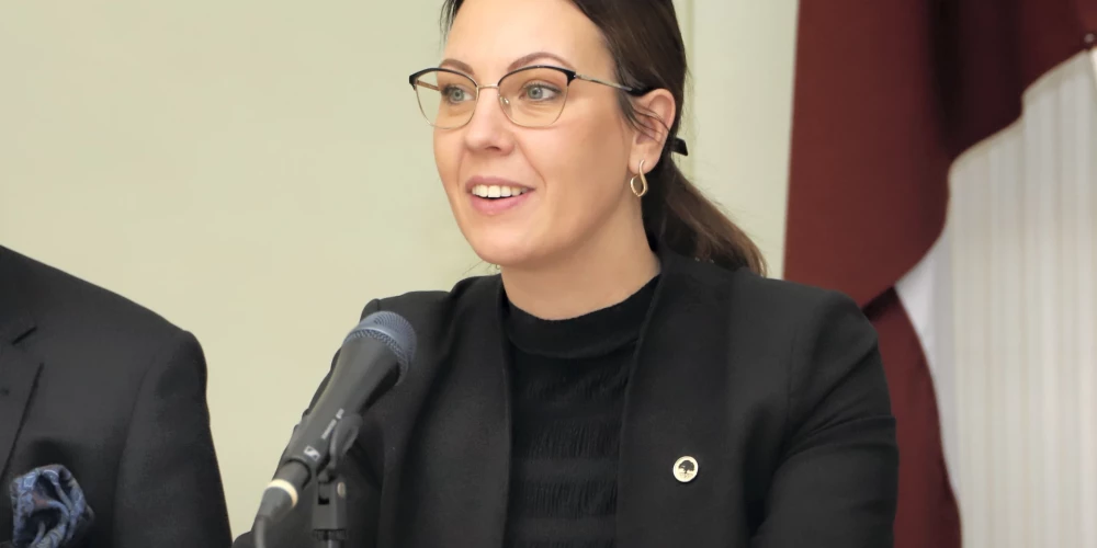 Bijusī Izglītības un zinātnes ministre Anita Muižniece. 