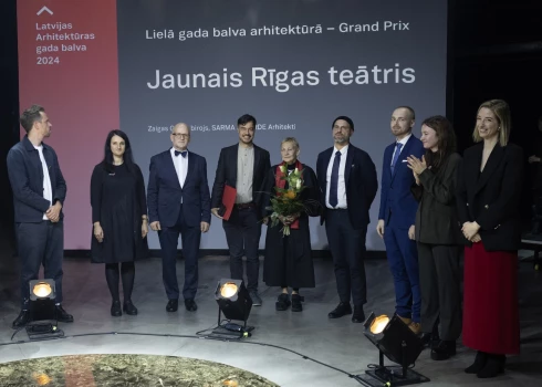 Latvijas Arhitektūras gada balvas 2024 ceremonija.