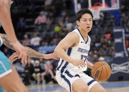 Juki Kavamura Memfisas "Grizzlies" sastāvā NBA pārbaudes spēlē.