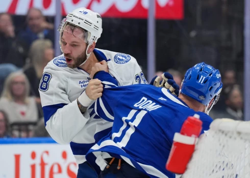 Makss Domi un ar Girgensonu izvicināja dūres.