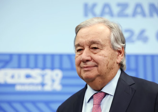 ANO ģenerālsekretāra Gutērreša dalība BRICS samitā Krievijā izpelnās kritiku