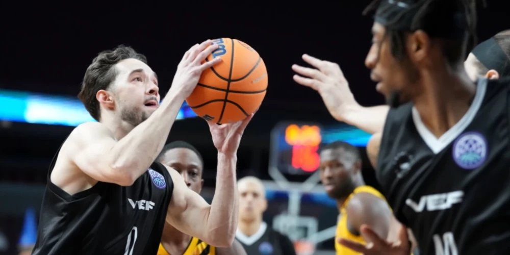 "VEF Rīga" FIBA Čempionu līgā zaudē AEK komandai. 