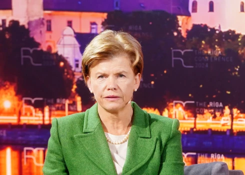 Latvijas ārlietu ministre Baiba Braže.