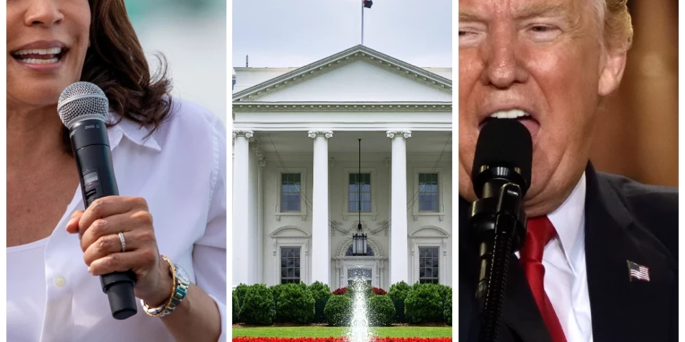 Kamala Harisa un Donalds Tramps cer 20. janvārī kļūt par Balta nama iemītniekiem (foto: Shutterstock)