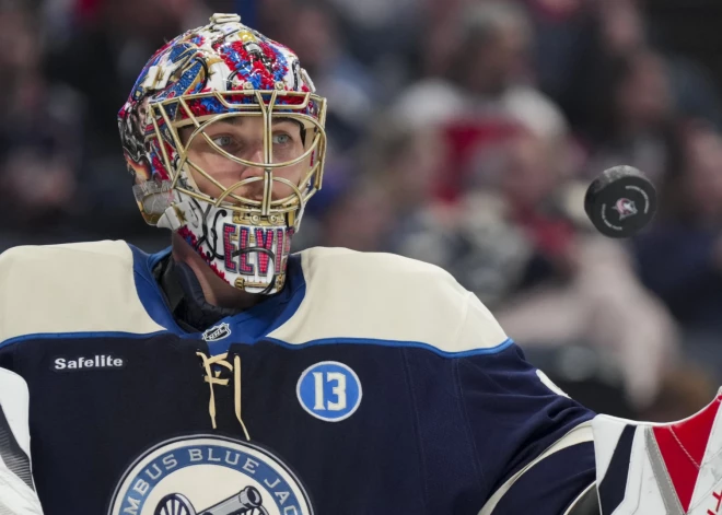 Merzļikins par pēdējo gadu labāko nogriezni NHL: "Tas nav tikai mans nopelns"