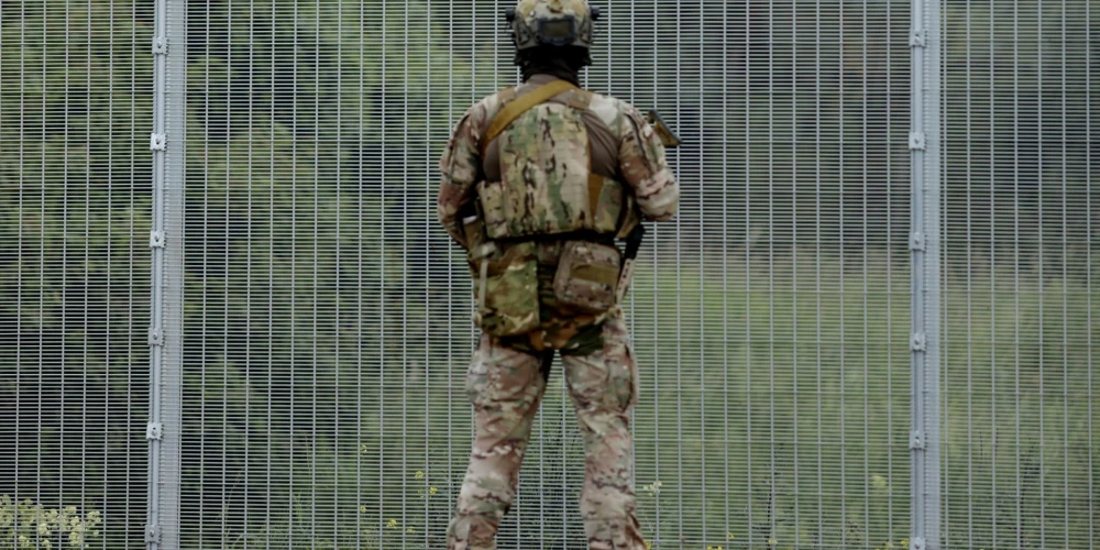 Latvijas austrumu robeža Kārsavas novadā./Ilustratīvs attēls.