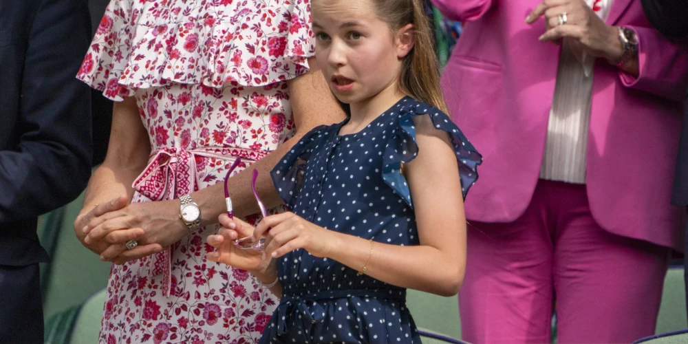 Princese Šarlote 2024. gada jūlijā.