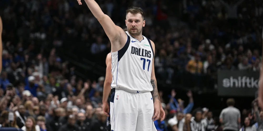 Luka Dončičs atkal bijis augstākajā līmenī.