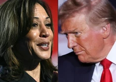 Kamala Harisa un Donalds Tramps