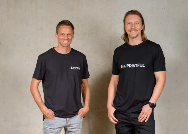 Printful un Printify paziņo par apvienošanos straujākai izaugsmei pasaules tirgū