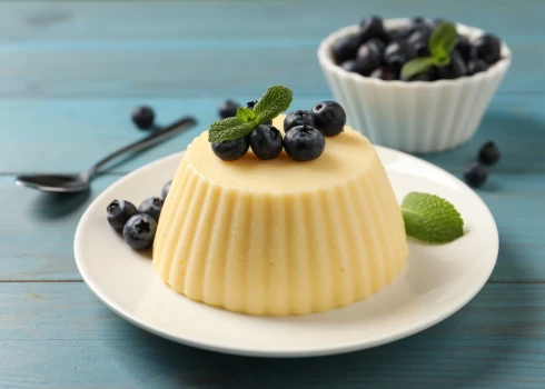 Mannas un kokospiena pudiņš