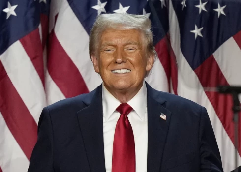 ASV prezidents Donalds Tramps.