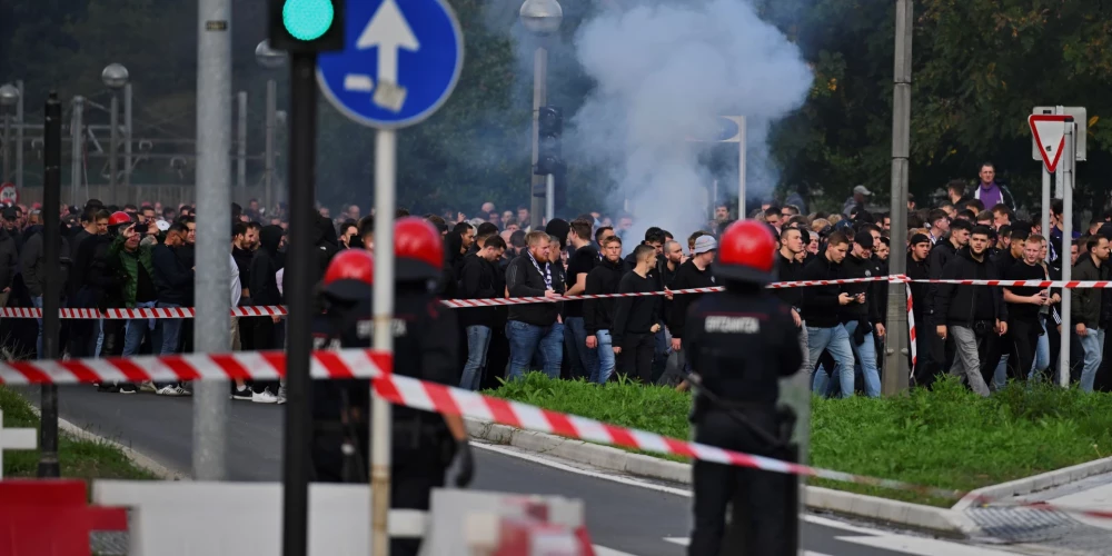 Briseles "Anderlecht" fanus sagaida UEFA Eiropas līgas izbraukuma mačā Spānijā.