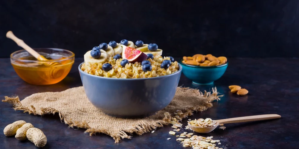 Perfektā auzu pārslu putra