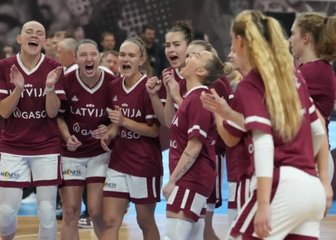 Latvijas basketbolistes Eiropas čempionāta kvalifikācijas mačā uzvar Īriju. 