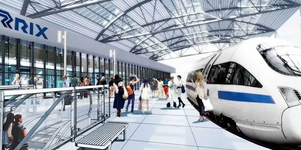 Teju 12 miljonu eiro liels ietaupījums "Rail Baltica" projektā plānots optimizējot darbus "Starptautiskajā lidostā "Rīga"".
