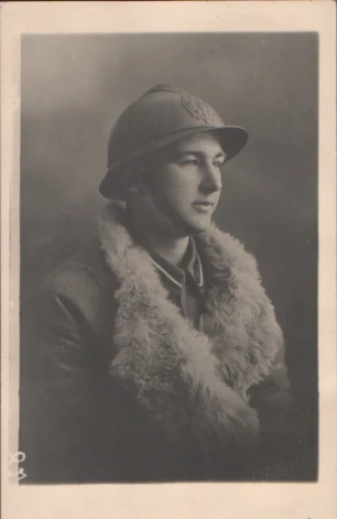 Atsevišķās (Studentu) rotas karavīrs Kārlis Barons. 1919. gada sākums.