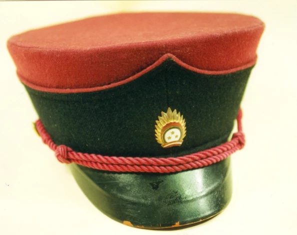Kājnieku formastērpa cepure, 1922. gada modelis.