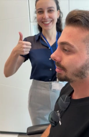 Ekrānuzņēmums no Erolas "TikTok" (@dr.ferda.erol).