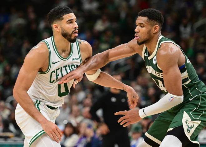 Neglāba arī Adetokunbo varoņdarbi. "Celtics" sagādā "Bucks" jau 10. zaudējumu sezonā; "Thunder" saņem smagu triecienu