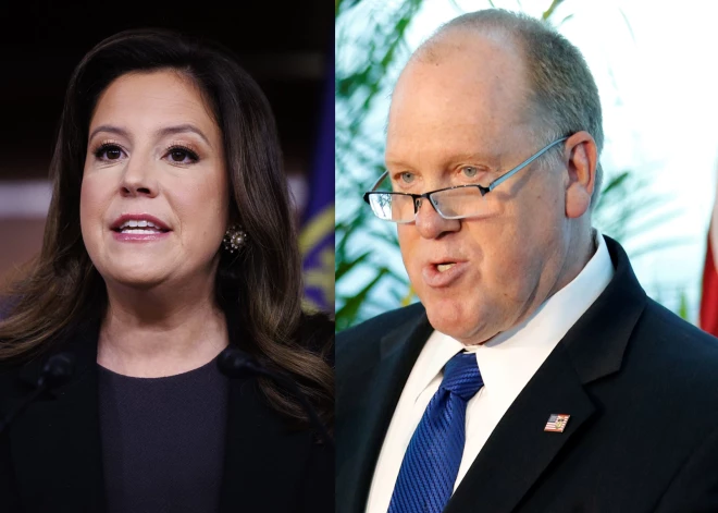 Kas ir Trampa izraudzītās administrācijas amatpersonas – Toms Homans un Elise Stefanika?