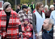 Pagaidām evakuācijas mācības ir veiktas, izspēlējot ēkas sagrūšanu vai ķīmisku katastrofu, nevis karu. 