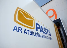"Latvijas pasta" mašīna šķirošanas kompleksā.