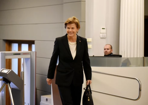 Ārlietu ministre Baiba Braže.