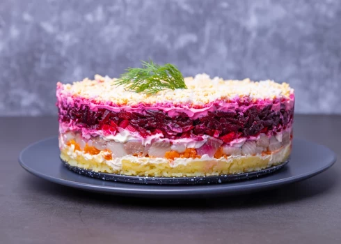 Siļķe gardā kažokā