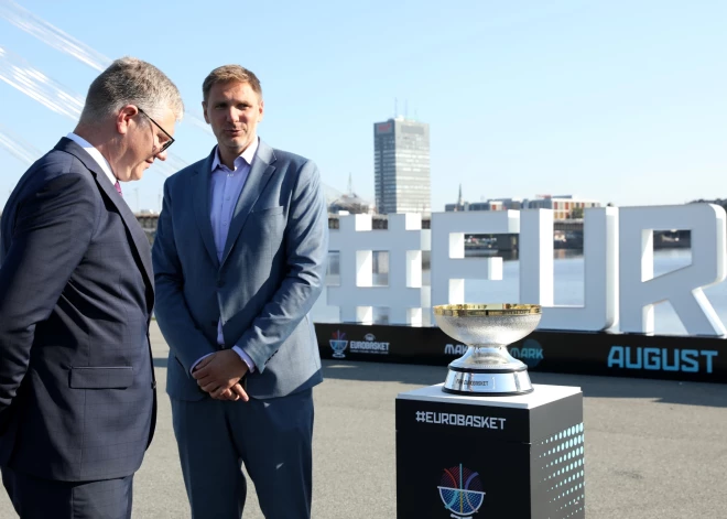 Rīgas dome atbalsta 1,5 miljonu eiro piešķiršanu Eiropas basketbola čempionāta rīkošanai