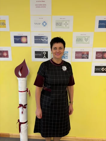 Директор Екабпилсской основной школы им. Паула Бендрупа Гунта Паслауска.