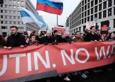 В Берлине проходит антивоенный митинг, организованный российской оппозицией