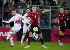 Latvijas futbolisti UEFA Nāciju līgas mačā zaudē Armēnijai.