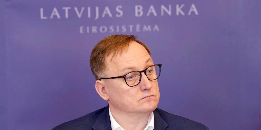 Latvijas Bankas prezidents Mārtiņš Kazāks