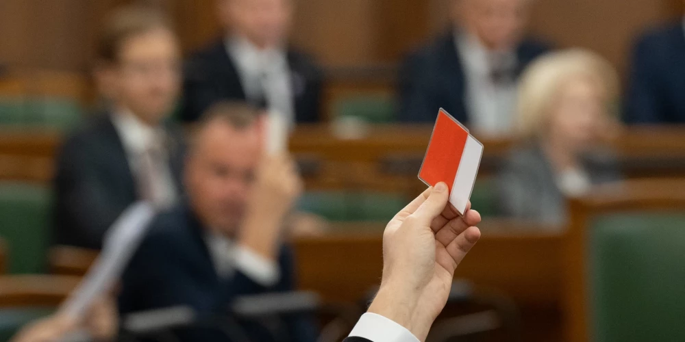 Saeima saglabā izņēmumu: Valsts kontrole nevarēs veikt revīzijas parlamentā.